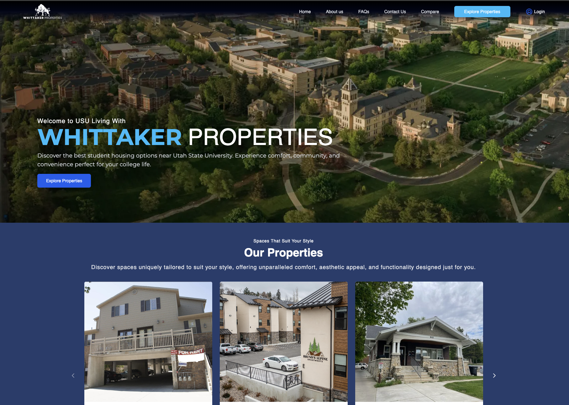 Whittaker Properties